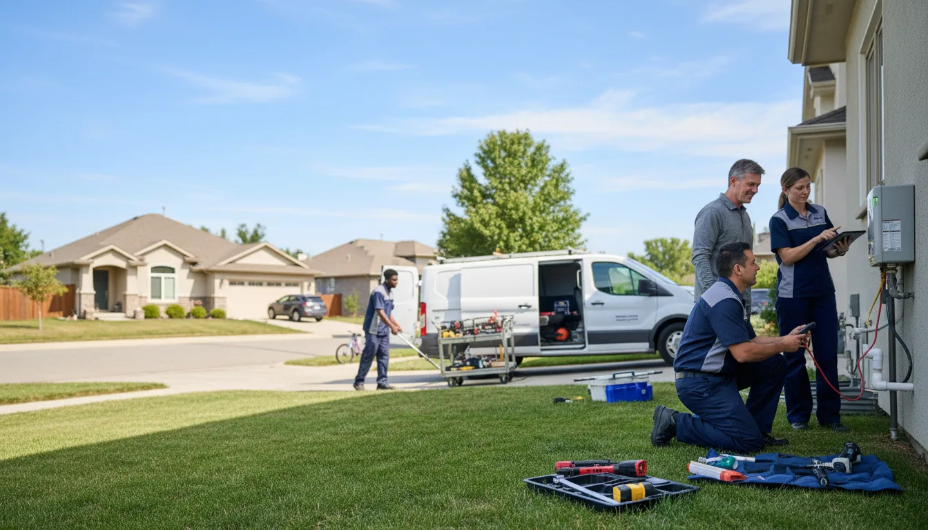Tankless water heater service in Vina, CA